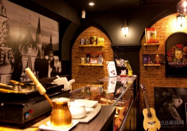 15平迷你现代店铺装修 感受俄罗斯浓浓风情